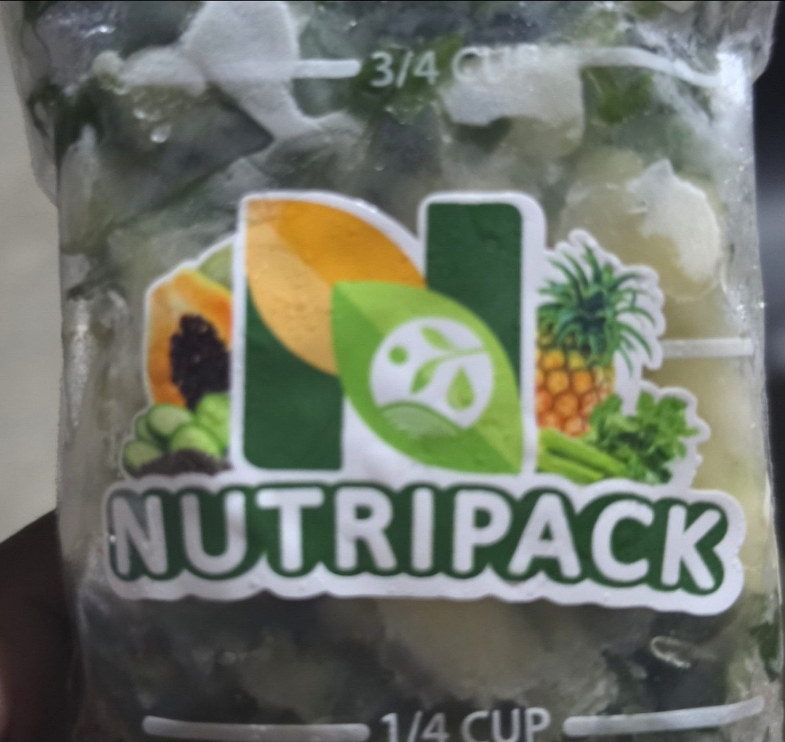 Original NutriPack frozen smoothie pack